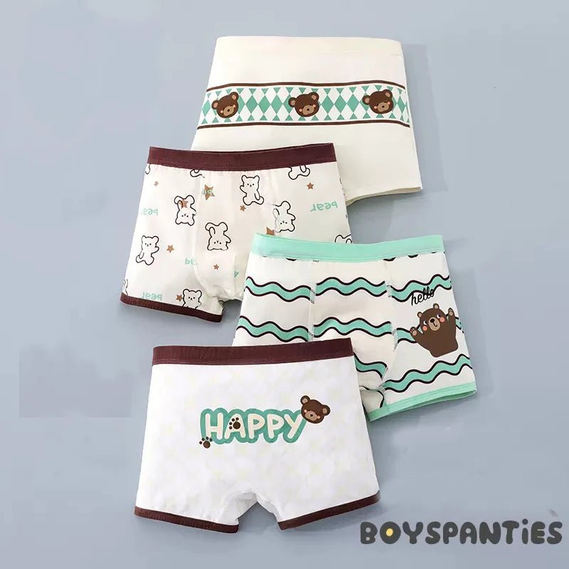 Set of 4 Kids Underwear -