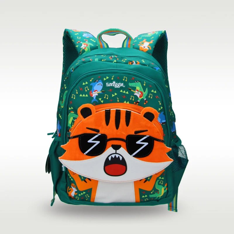 Kids' School Backpack 🐯 Australian Surfer Tiger 🪃