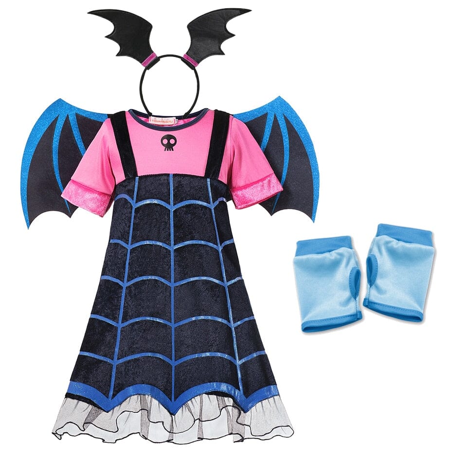 Fantasia Vampirina Infantil Original com Asa, Luva e Tiara - Disney