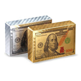 Gold Dollar Playing Cards – Waterproof Poker Truco