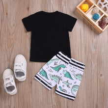 Carregar imagem no visualizador da galeria, Conjuntos Estampas Dino e Baby Shark - Tamanhos 0 a 3 anos
