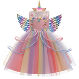 Unicorn Costume Dress – Tiara + Wings (05)