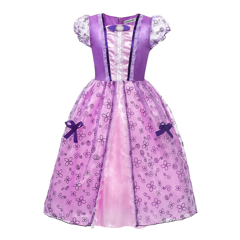 Vestido Fantasia Rapunzel (Disney)