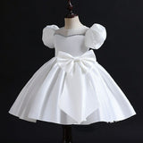 Short Party Dress in Various Colors, Sizes 1 to 12 Years