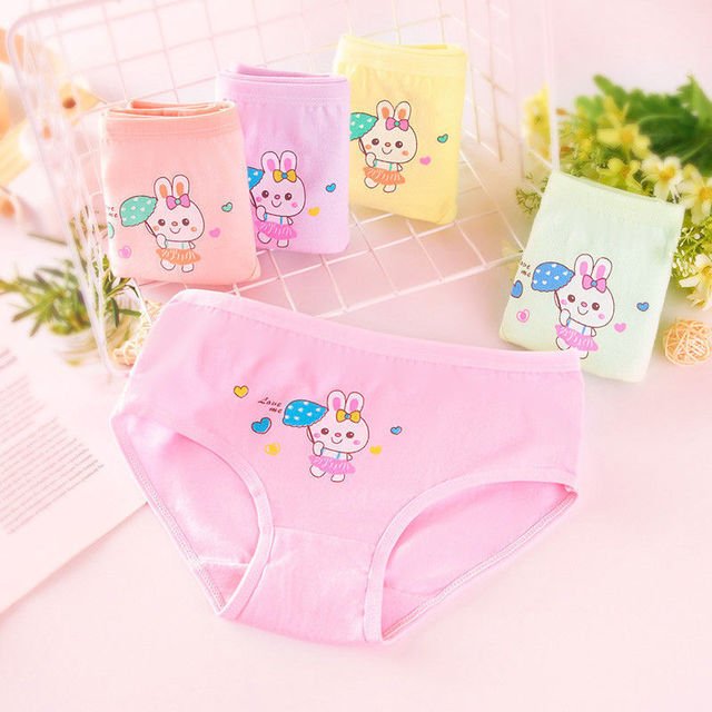 Kit with 4 or 5 Kids Panties -