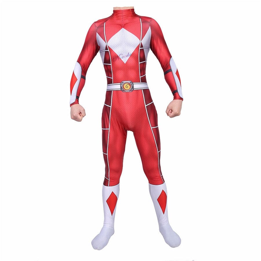 Deluxe Red Samurai Power Ranger Costume – Kids
