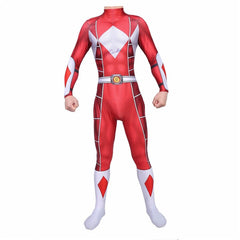 Fantasia Power Ranger Samurai Luxo Vermelho - Infantil