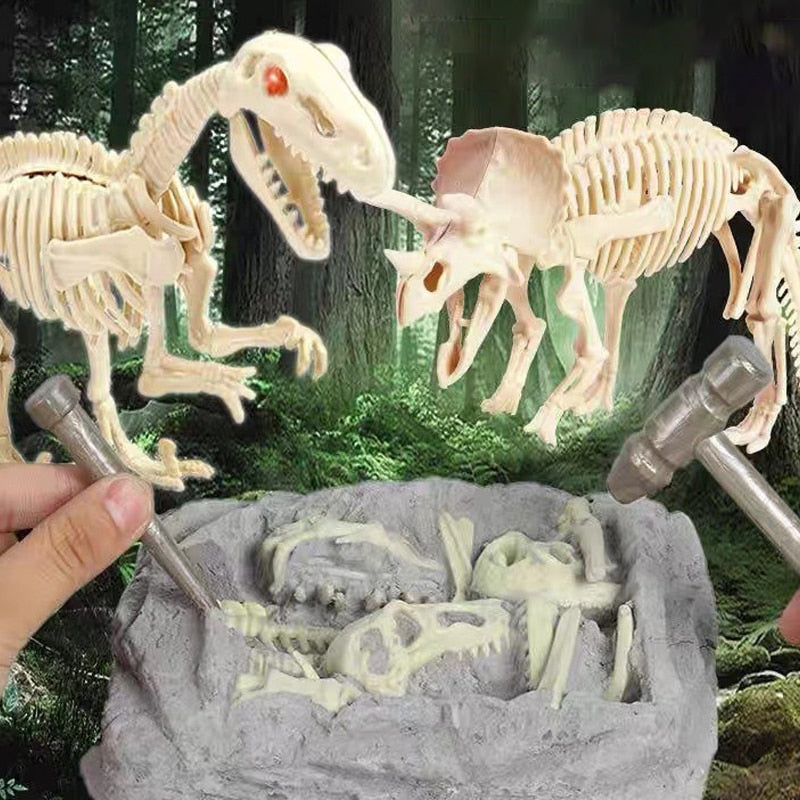 Dinosaur World Fossil Excavation Kit Toy