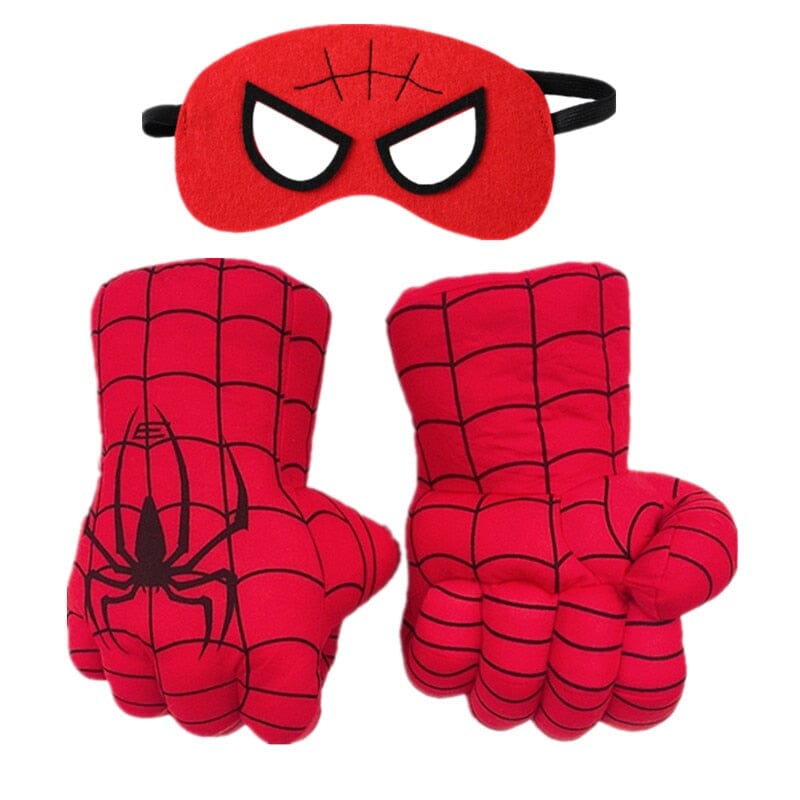 Spider-Man Costume Glove + Mask Accessories