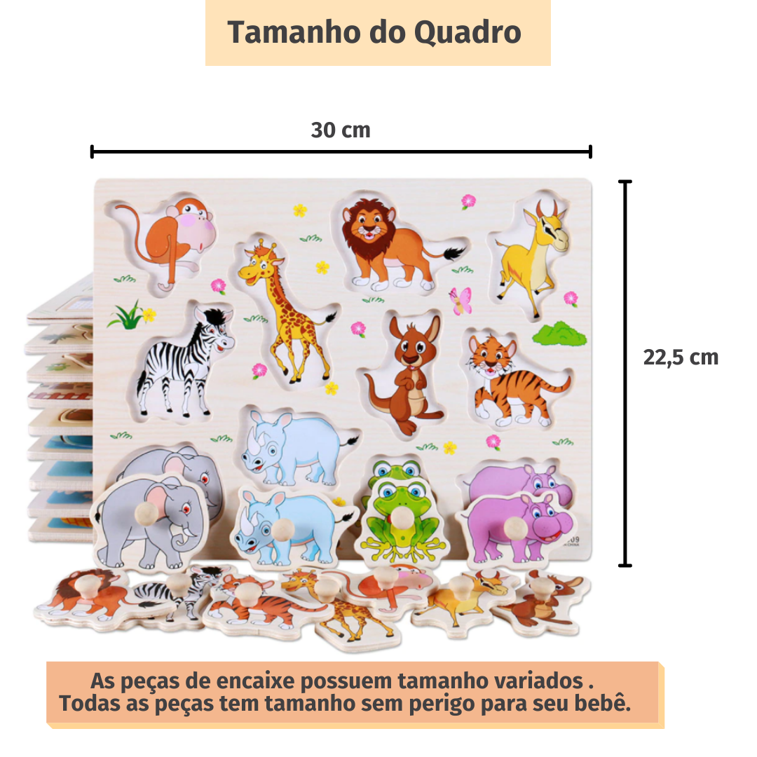 Educational Toy: 3D Puzzle and Learn