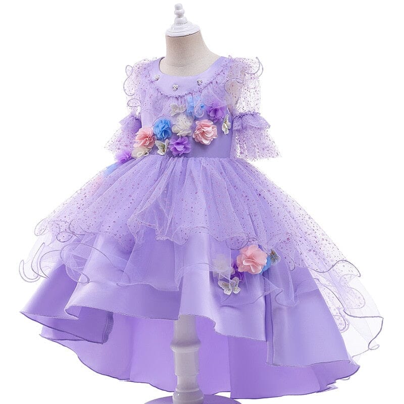 Vestido Fantasia Isabela Madrigal Super Luxo - Encanto