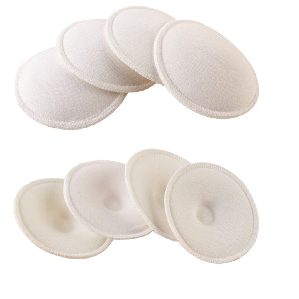 Washable and Reusable Breastfeeding Pads, 8 Pieces