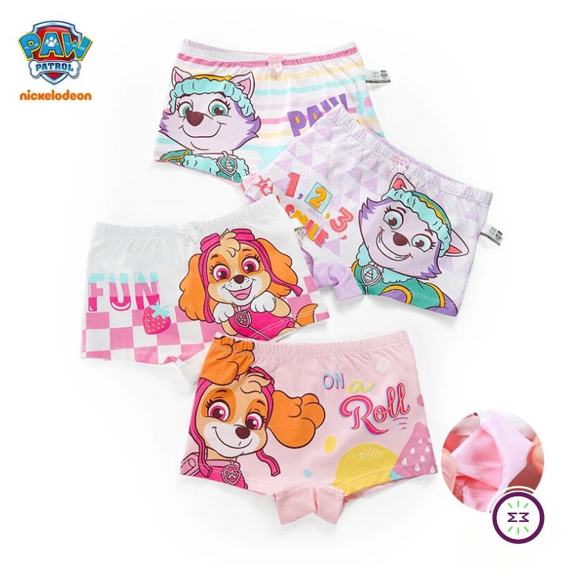 Set of 4 Paw Patrol Kids Panties -