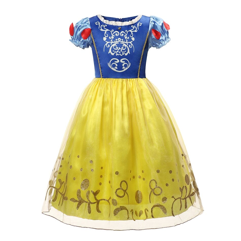 Vestido Fantasia Branca de Neve