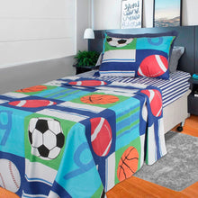 Carregar imagem no visualizador da galeria, Conjunto Cama Solteiro Lençol Infantil
