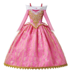 Vestido Fantasia Aurora Luxo - Bela Adormecida