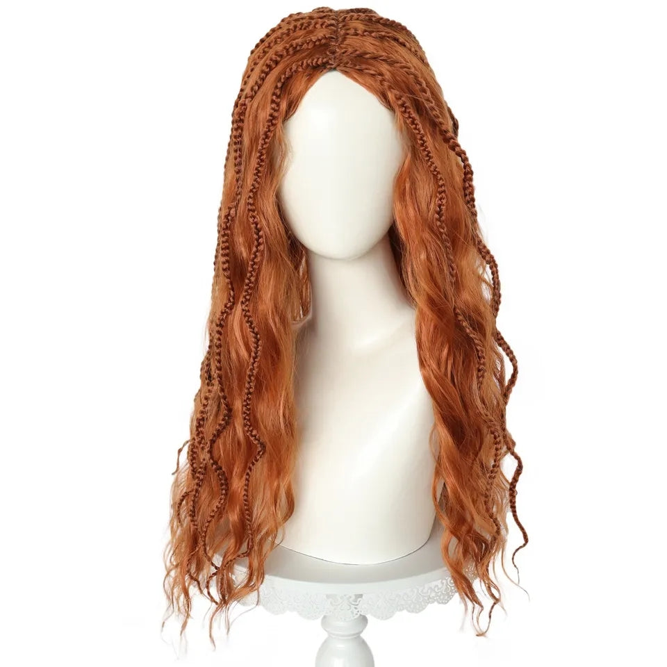 Ariel Little Mermaid Wig with Small Braids