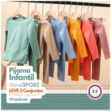 Carregar imagem no visualizador da galeria, Conjunto de Pijama Infantil Basic
