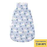 Baby Sleeping Bag Cotton Bamboo Size 0 to 2 Years