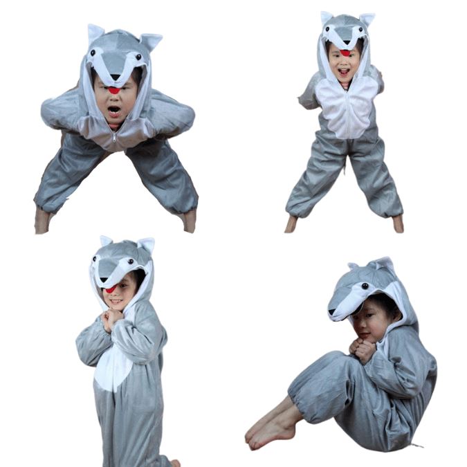 Kids Animal Costume: Wolf