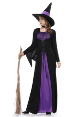 Adult Purple Witch Halloween Costume