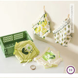 Set of 4 Diaper Covers for Girls' Panties, 100% Cotton