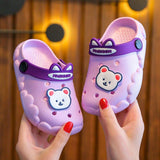 Cute Teddy Bear Kids Sandal