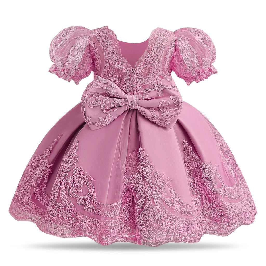 Floral Embroidered Dress for Babies