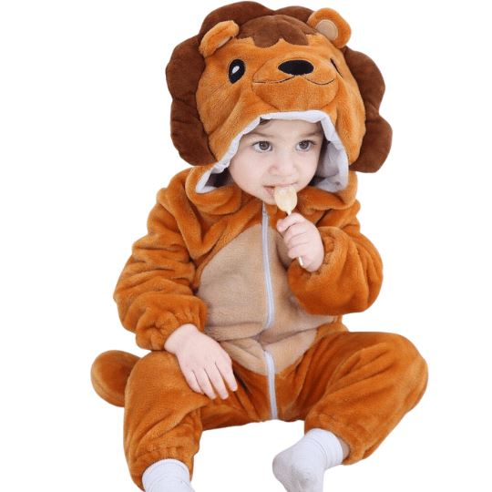 Kids Lion Animal Onesie Costume