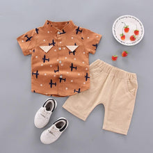 Carregar imagem no visualizador da galeria, Conjunto Summer Avião - Tamanhos de 6 meses a 4 anos

