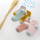 5 Pairs of Fox Socks 🦊