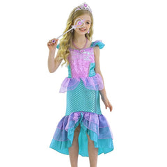 Vestido Fantasia Infantil Sereia Ariel