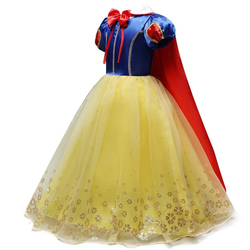 Vestido Fantasia Branca de Neve Luxo
