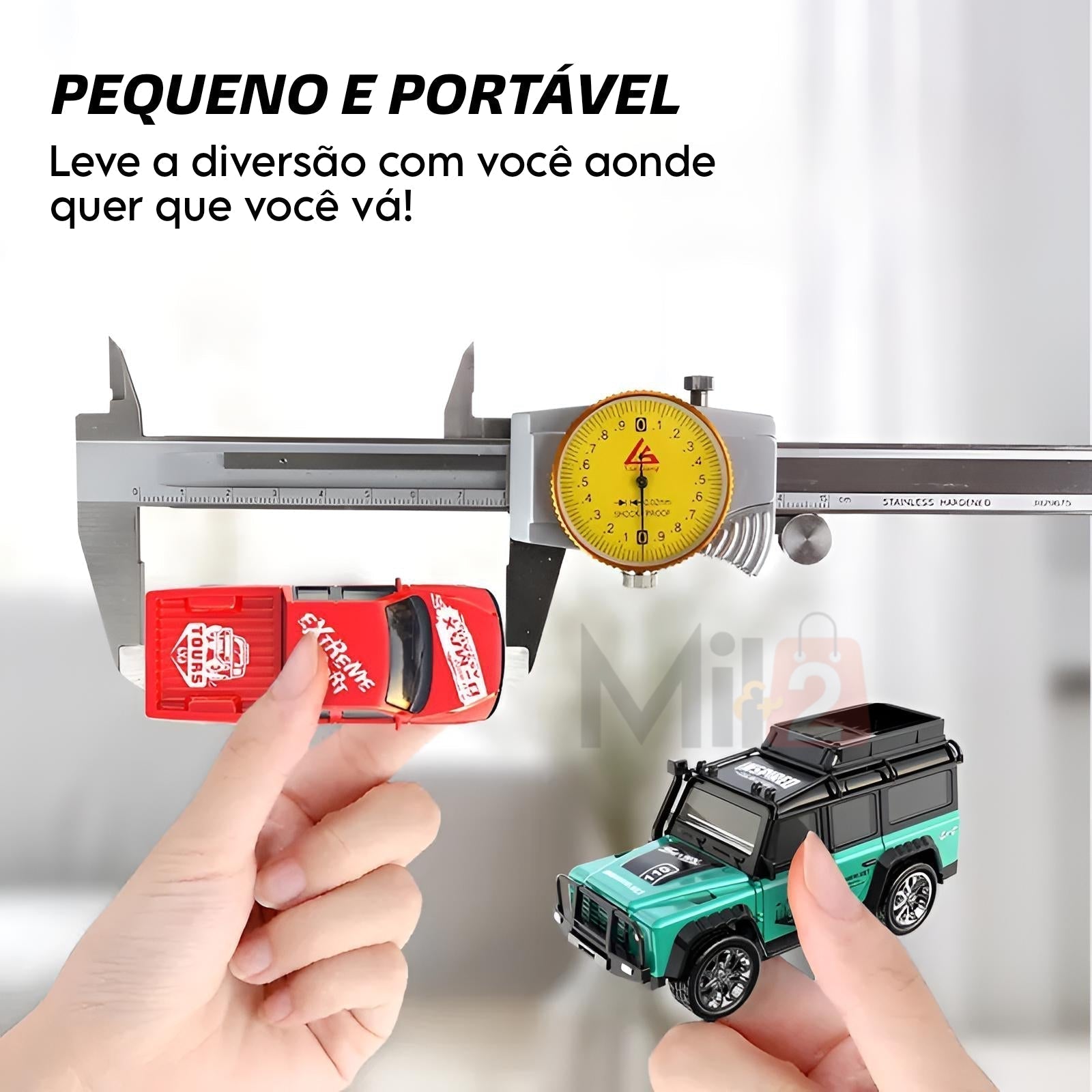 Mini RC Remote Control Car + Free Trailer