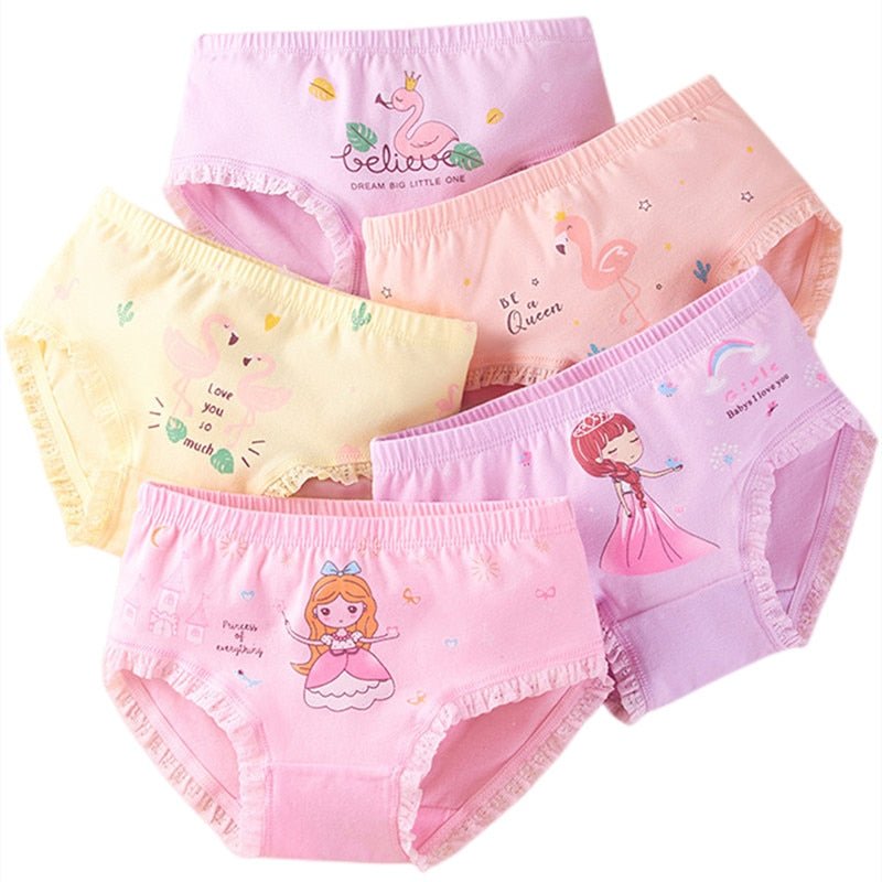 Kit with 4 or 5 Kids Panties -