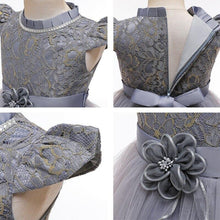 Carregar imagem no visualizador da galeria, Vestido Elegante Festa 5 cores - Tamanhos de 2 a 10 anos
