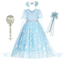 Upload image to gallery viewer, Frozen Super Deluxe Costume Dress with Accessories 
