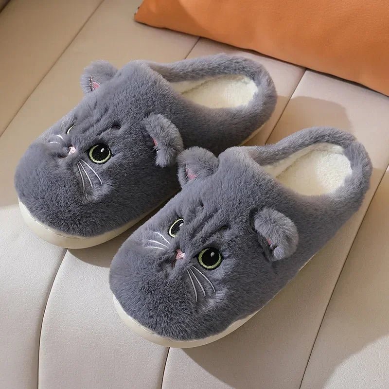 Cat Winter Slippers