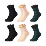 Kit with 6 Pairs of Women's Thermal Socks