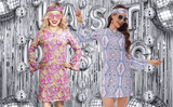 Women's Flashback Disco Costume Set