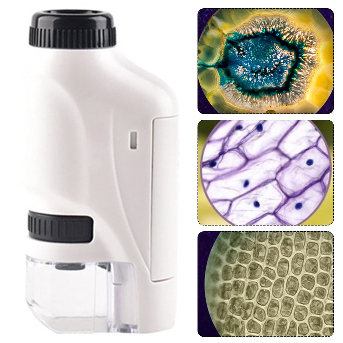 Mini Portable Microscope for Kids 120x