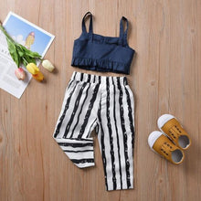 Carregar imagem no visualizador da galeria, Conjunto Listras Elegance - Tamanho 6 meses a 5 anos
