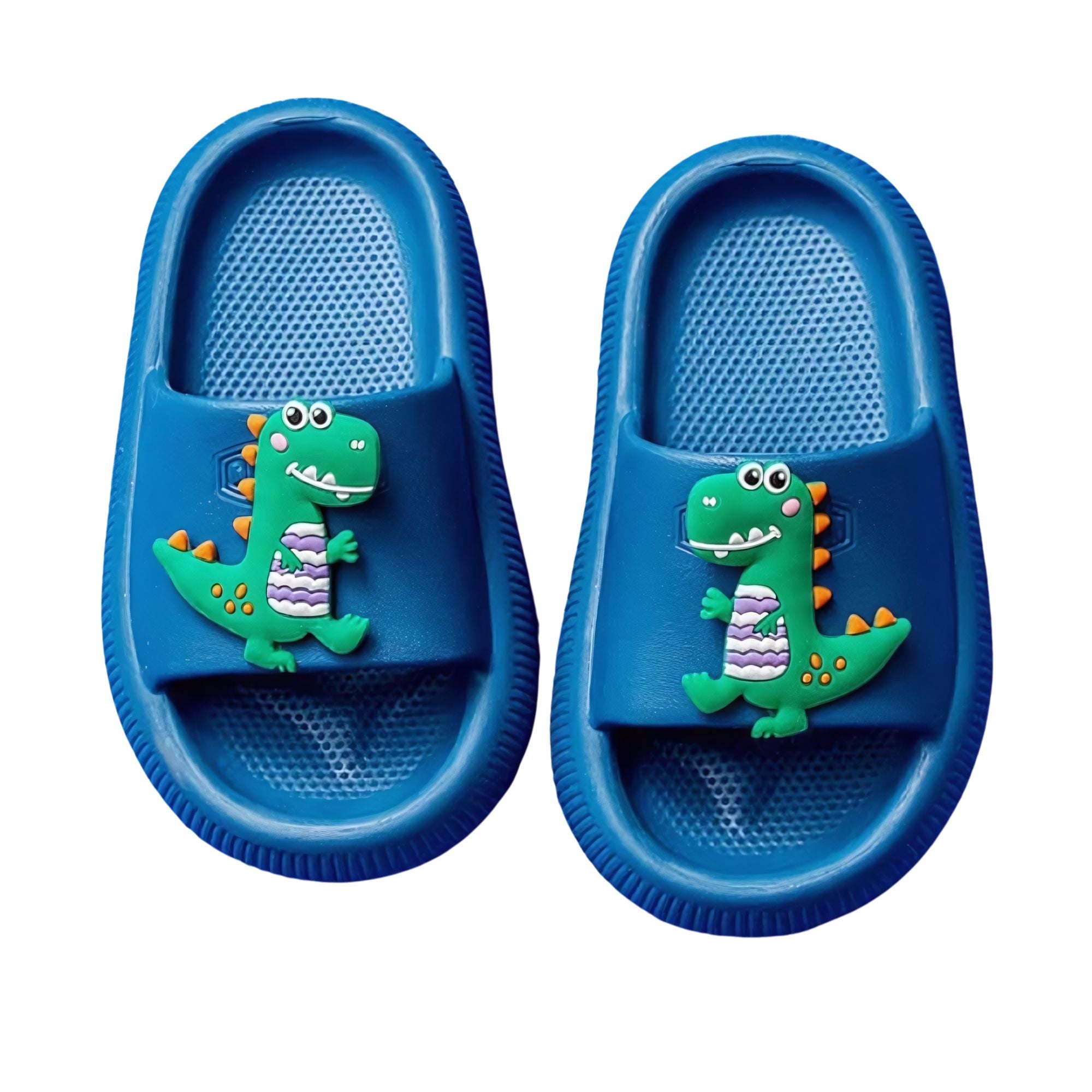 Kids Flip-Flops with Cloud and Animals Design