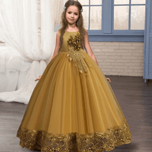 Carregar imagem no visualizador da galeria, Vestido Formal Infantil Dama de Honra e Baile
