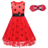 Lady Bug Kids Tulle Costume Dress