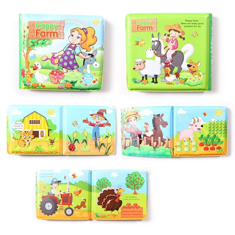 Bath book for babies up to 2 years old.