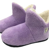 Plush High-Top Slippers