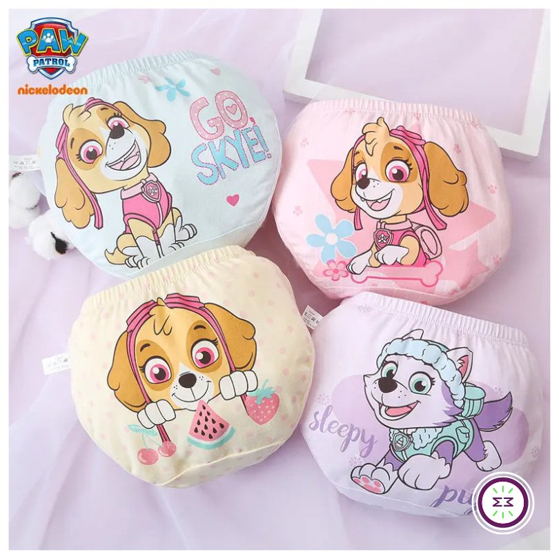 Set of 4 Paw Patrol Kids Panties -