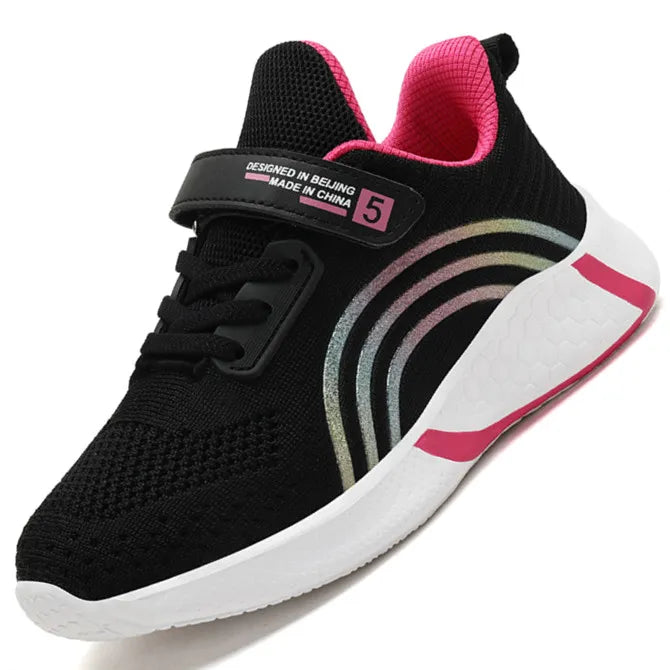 Girls' Rainbow Sneakers