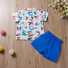 Carregar imagem no visualizador da galeria, Conjunto Casual Letrinhas - Tamanhos de 1 a 6 anos
